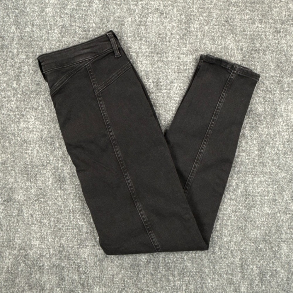 We The Free Free People Thirty-One High Rise Skinny Jeans Black Size 31